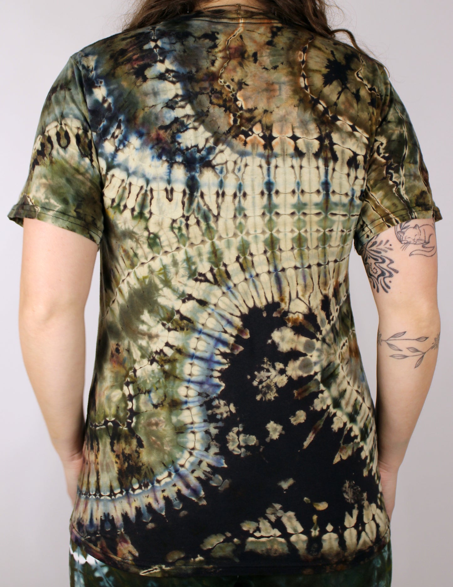 M - “Black Squid Ink” Reverse Dyed Tee Shirt