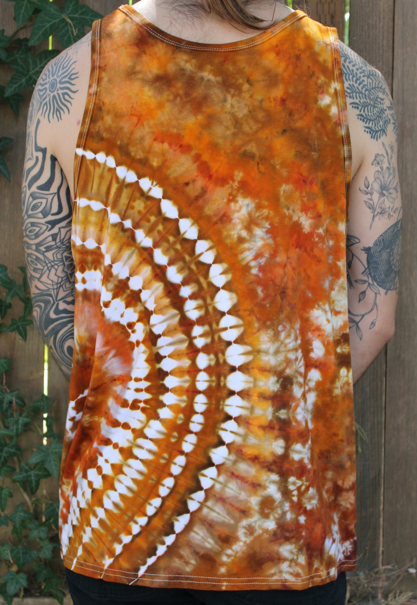 M - "Jade Enchantress" Cotton Ribbed Tank Dress