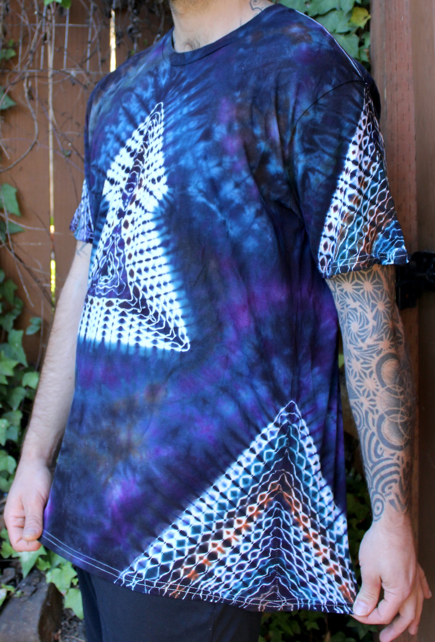 S - "Earth Wave" Linen Pants