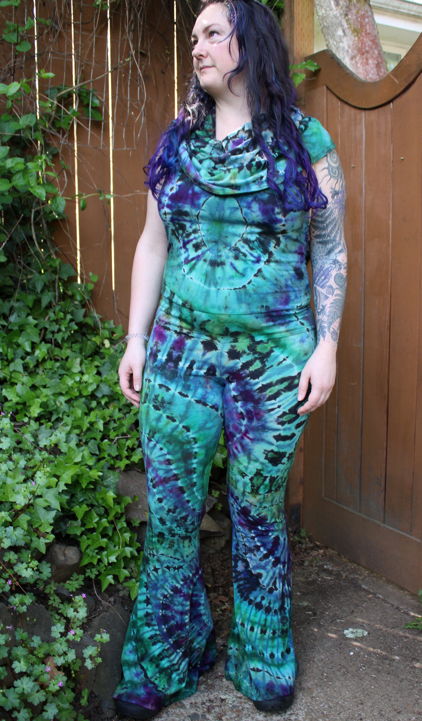 L - "Interstellar Supernova" Reverse Dye Firebird Onesie