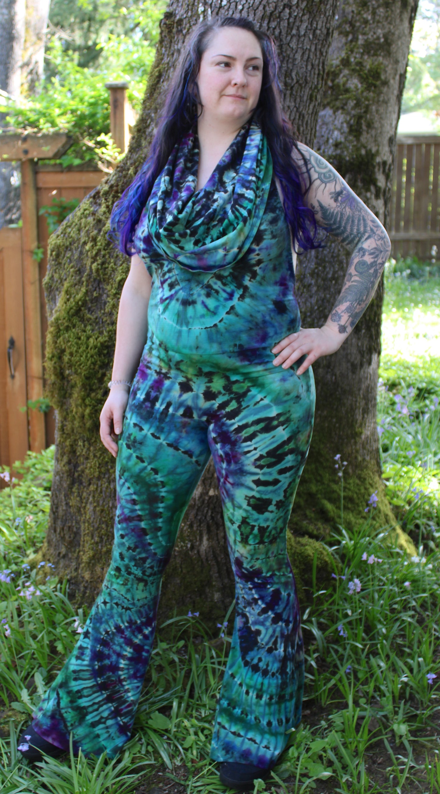 L - "Interstellar Supernova" Reverse Dye Firebird Onesie