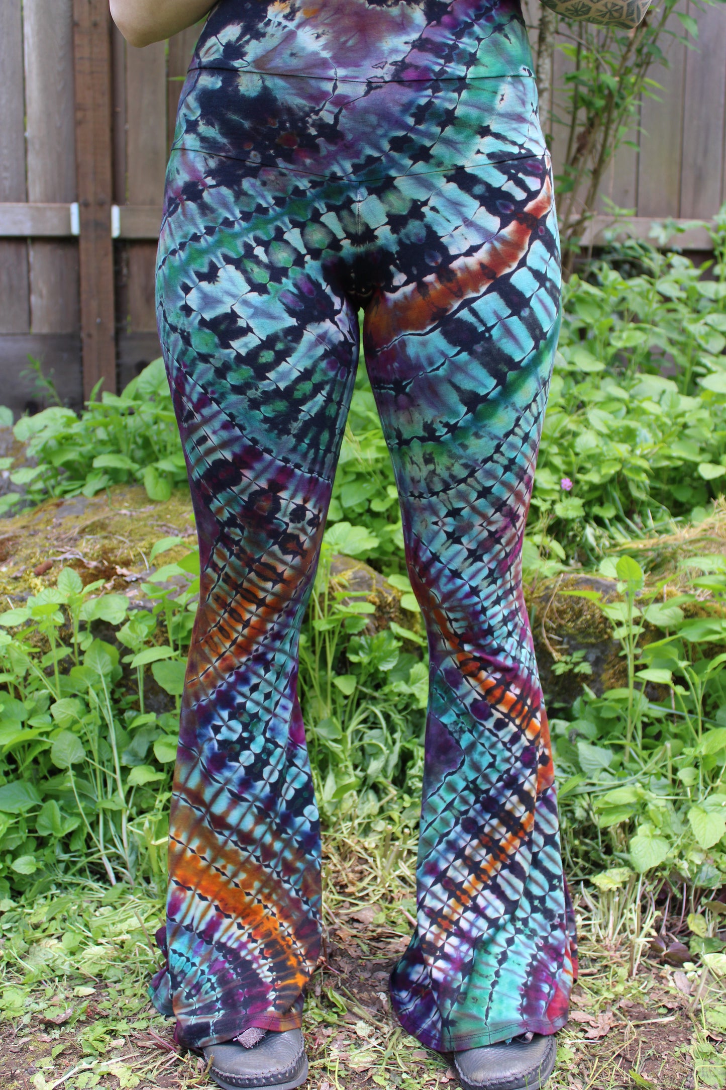 S - "Space Rainbow" Reverse Dye Firebird Onesie