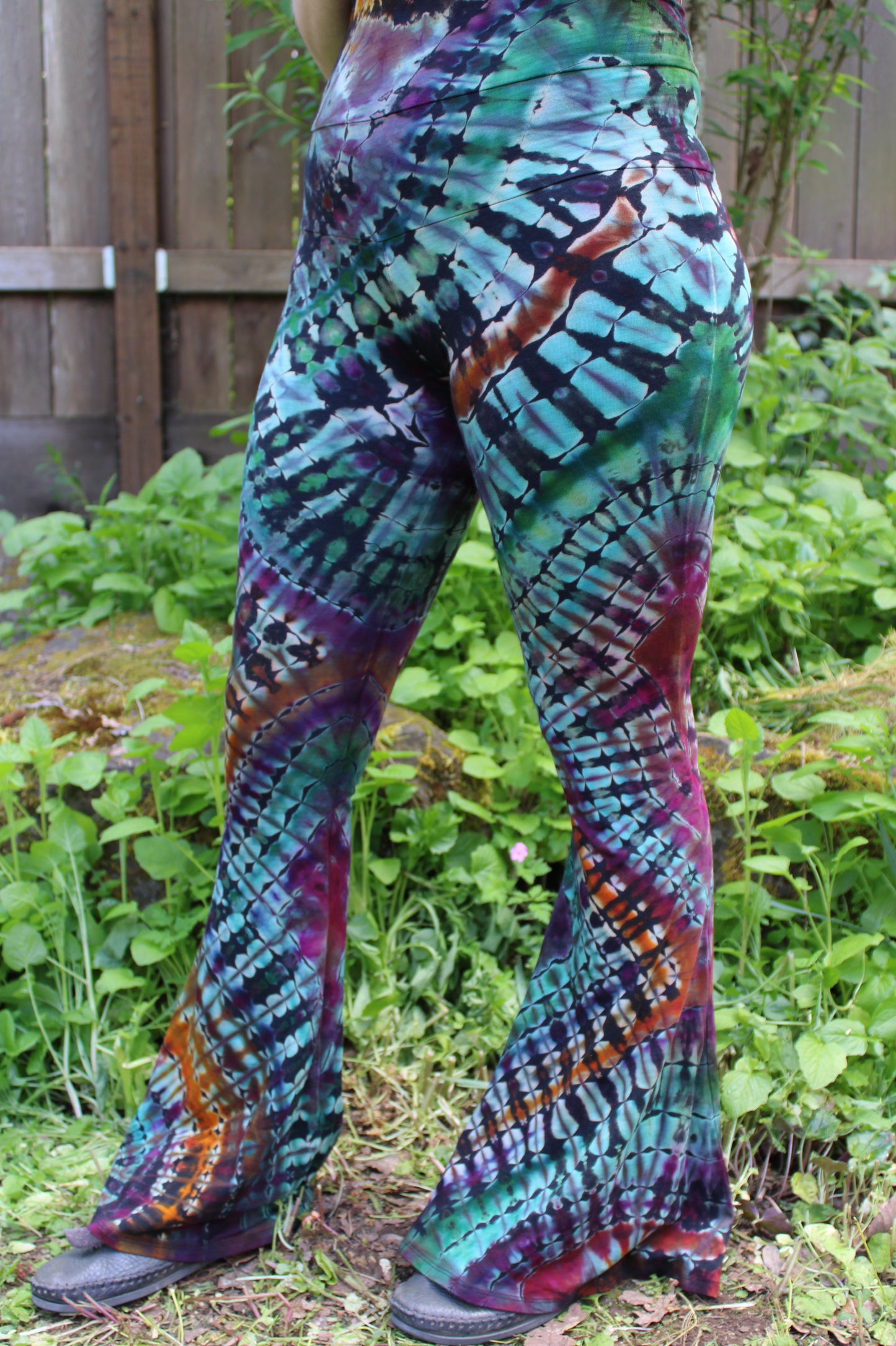 S - "Space Rainbow" Reverse Dye Firebird Onesie