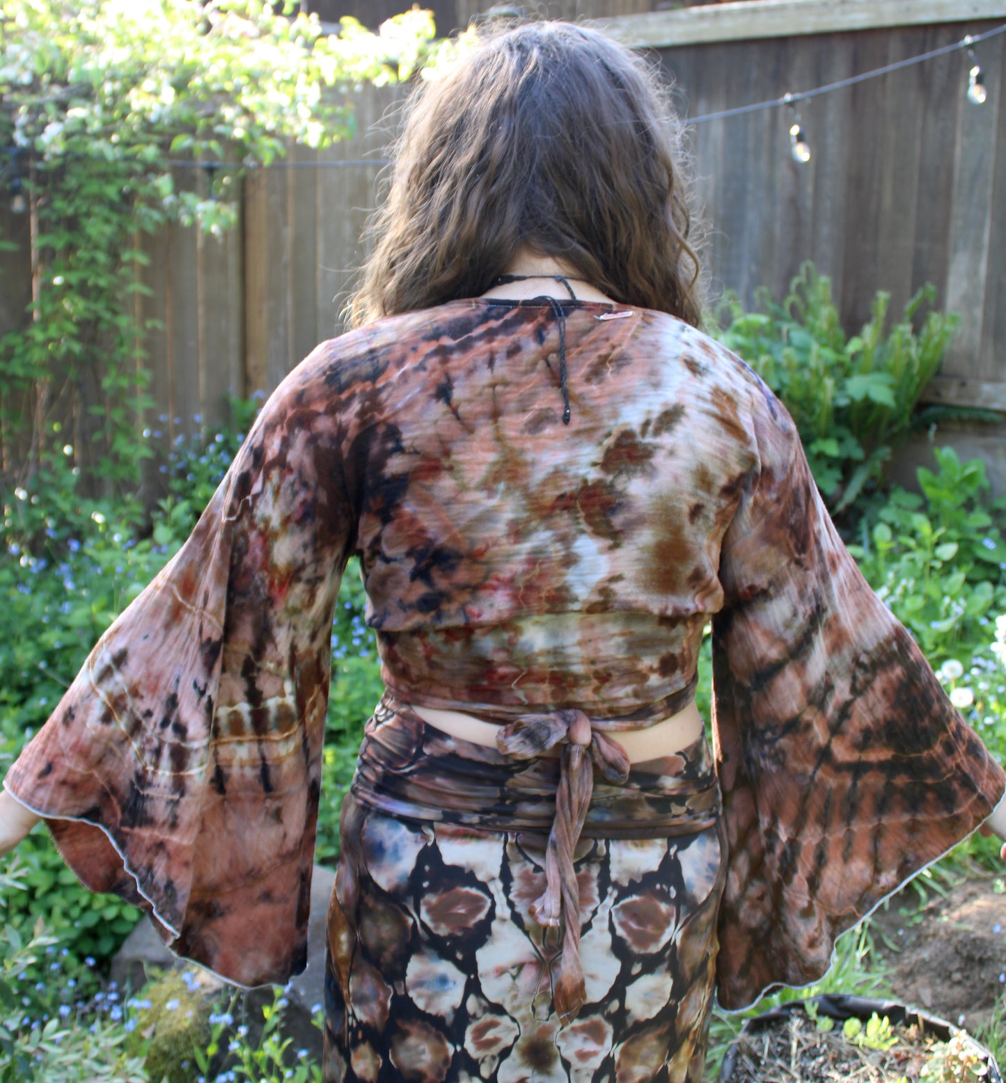 "Madrone Magic" - Plus Wrap Top