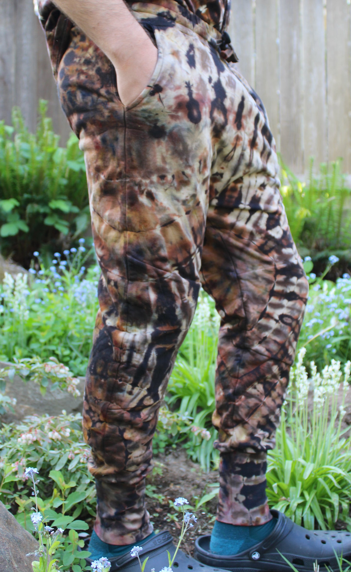 M - "Java Highway" Reverse Dye Joggers