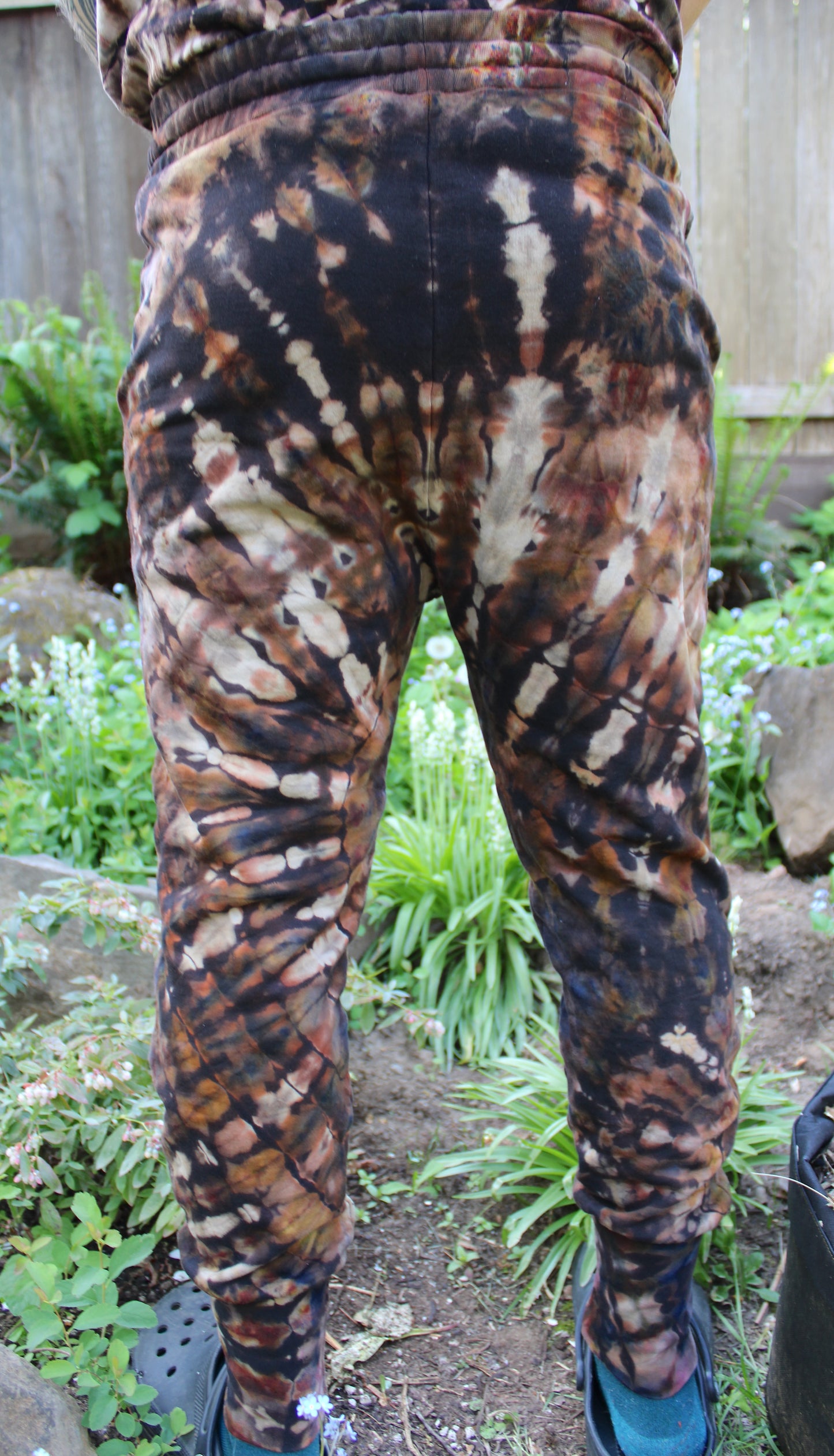 M - "Java Highway" Reverse Dye Joggers