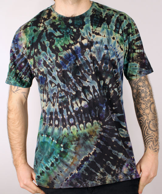 XL - “Chaos Theory” Reverse Dyed Tee Shirt