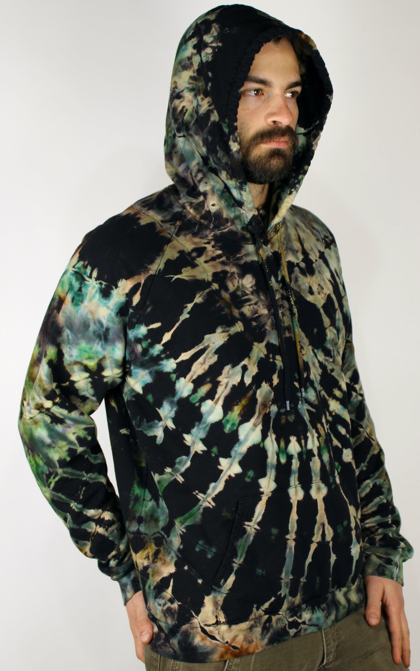 XL - "Darkstar" Pullover Reverse Dyed Hoodie