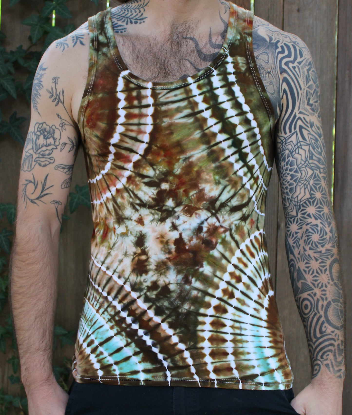 S - "Ripples" Unisex Bamboo Tank