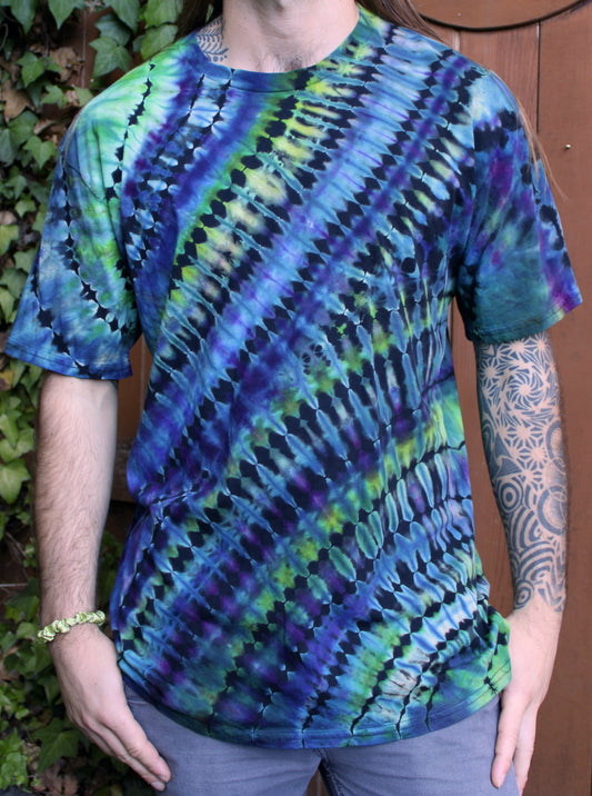 2XL - “Planetary Nebula” Reverse Dyed Tee Shirt