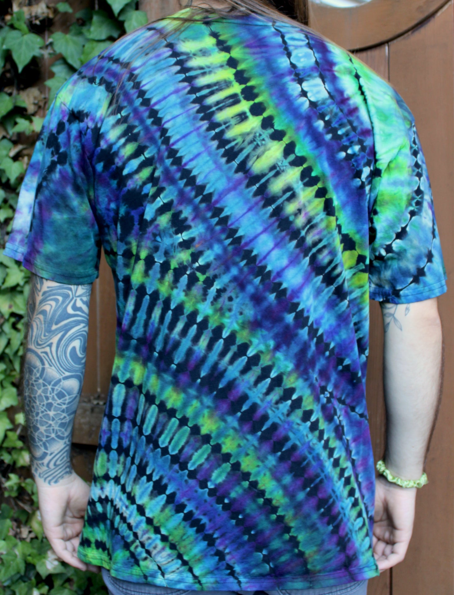 2XL - “Planetary Nebula” Reverse Dyed Tee Shirt