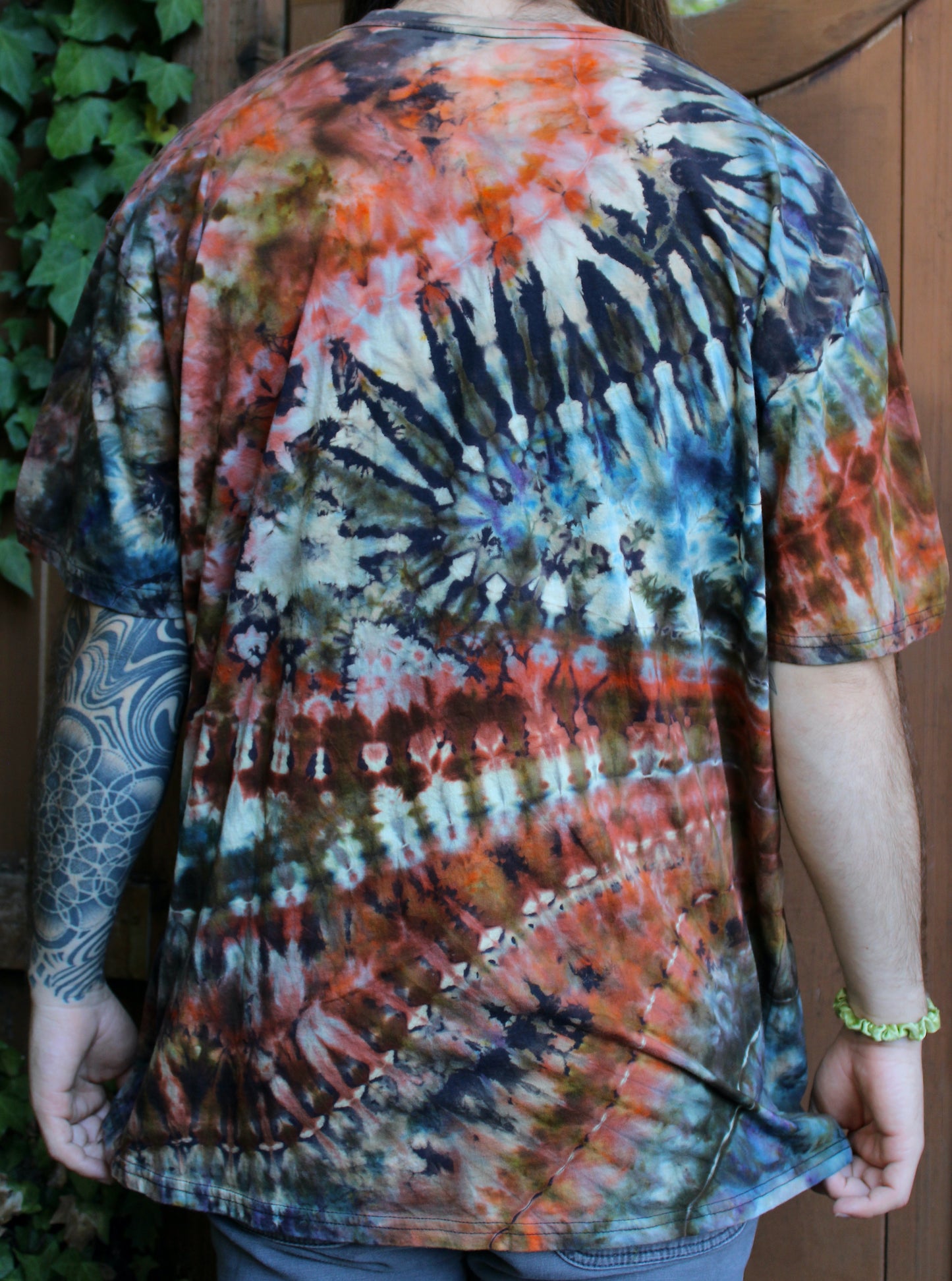 3XL - “Organic Rust” Reverse Dyed Tee Shirt