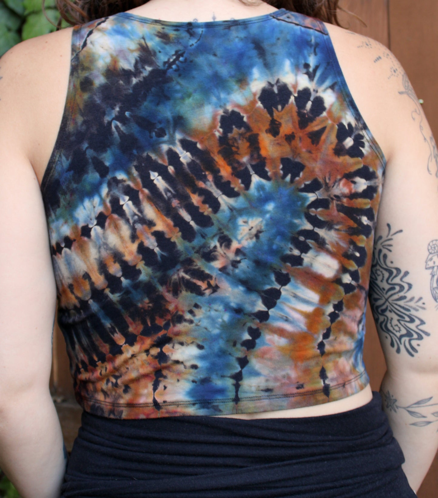 2XL - "Harvest" Reverse Dyed Crop Tank