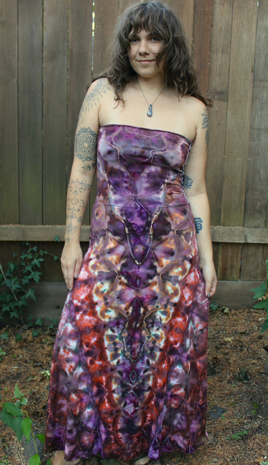 "Mystic Rosewood" Maxi Skirt/Dress