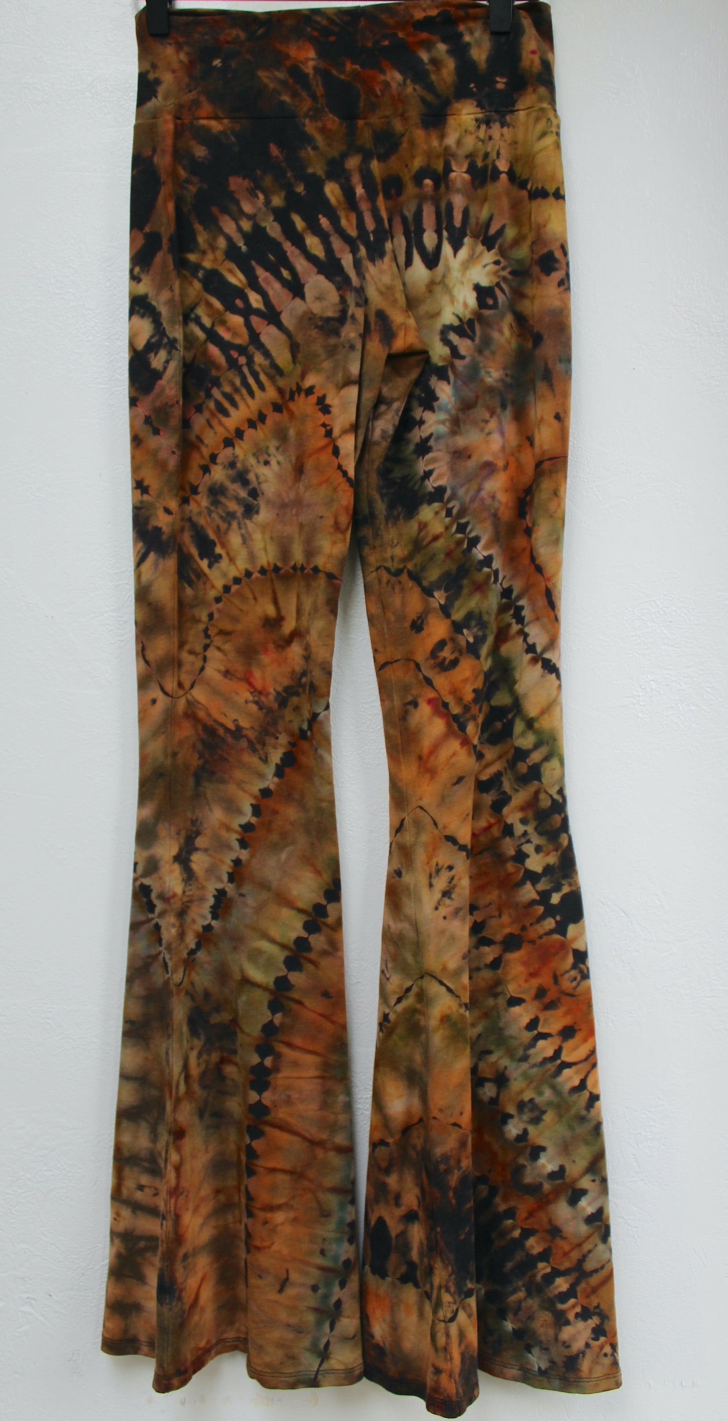 S - "Desert Dweller" Reverse Dyed Slim Bell Bottoms