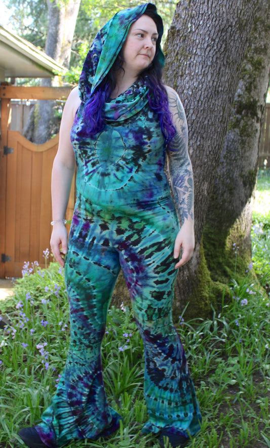 L - "Interstellar Supernova" Reverse Dye Firebird Onesie