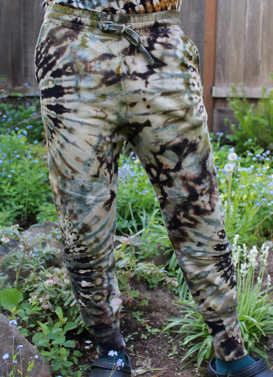 M - "Echo Rock" Reverse Dye Joggers