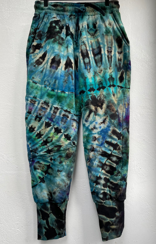 L - "Misty Morning" Reverse Dye Jogger