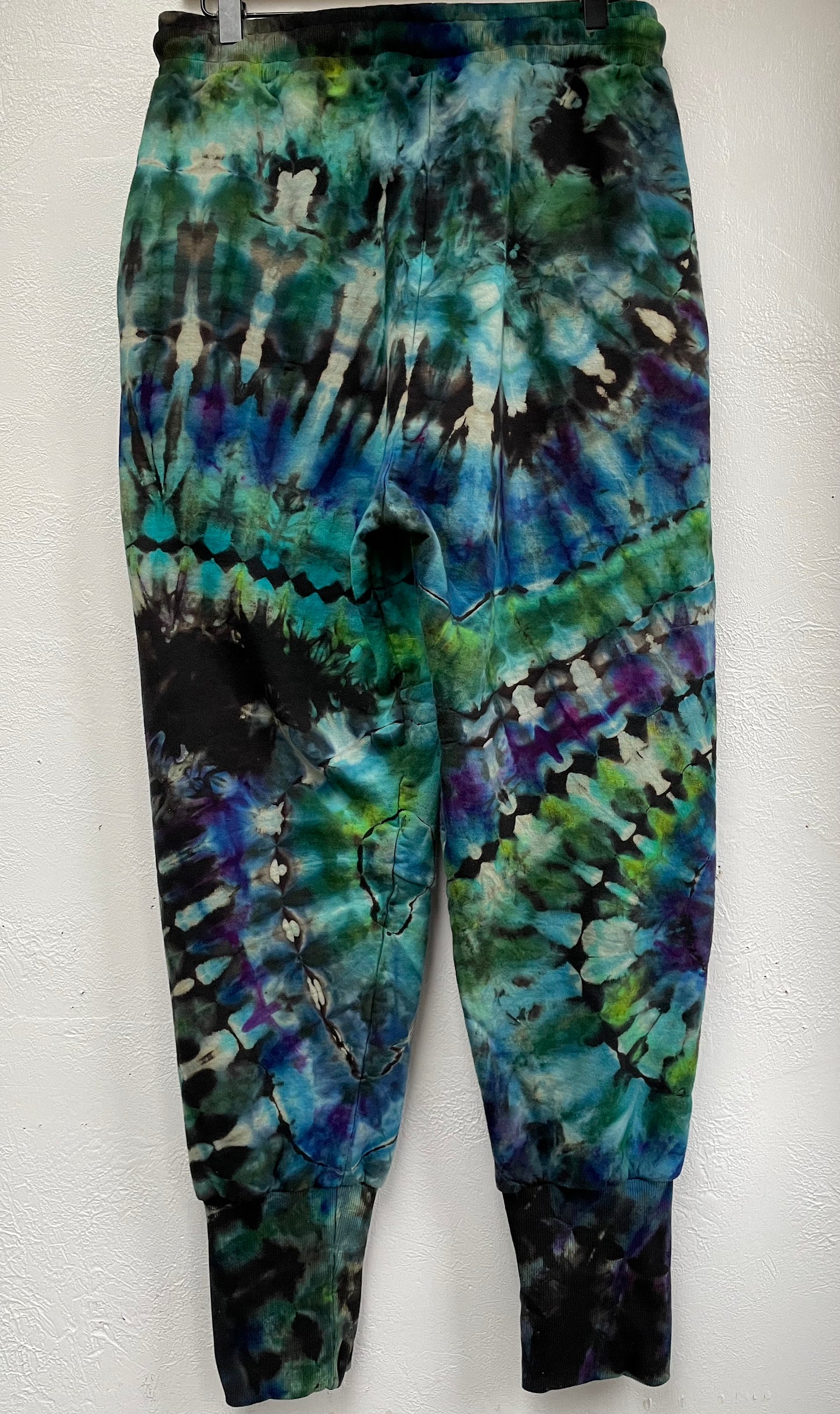 L - "Misty Morning" Reverse Dye Jogger